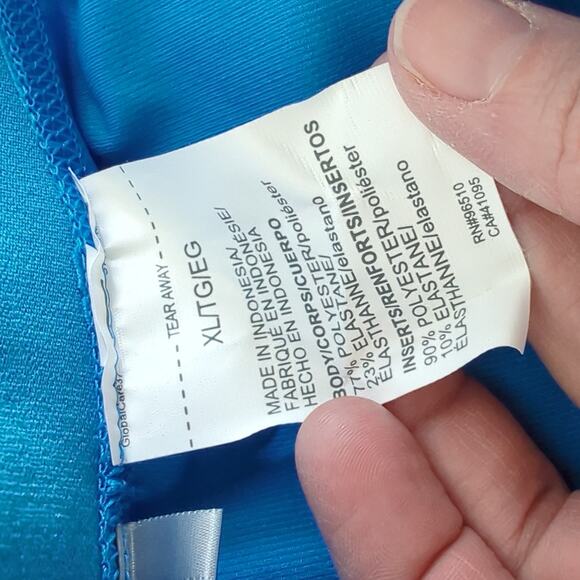 Under Armour x Virgin Galactic Men's Blue Leggings XL Compression Pants RARE - Picture 6 of 9